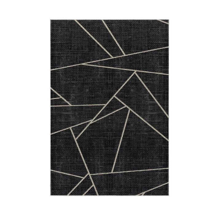 Conceptum Alfombra Negra 80 x 200 cm